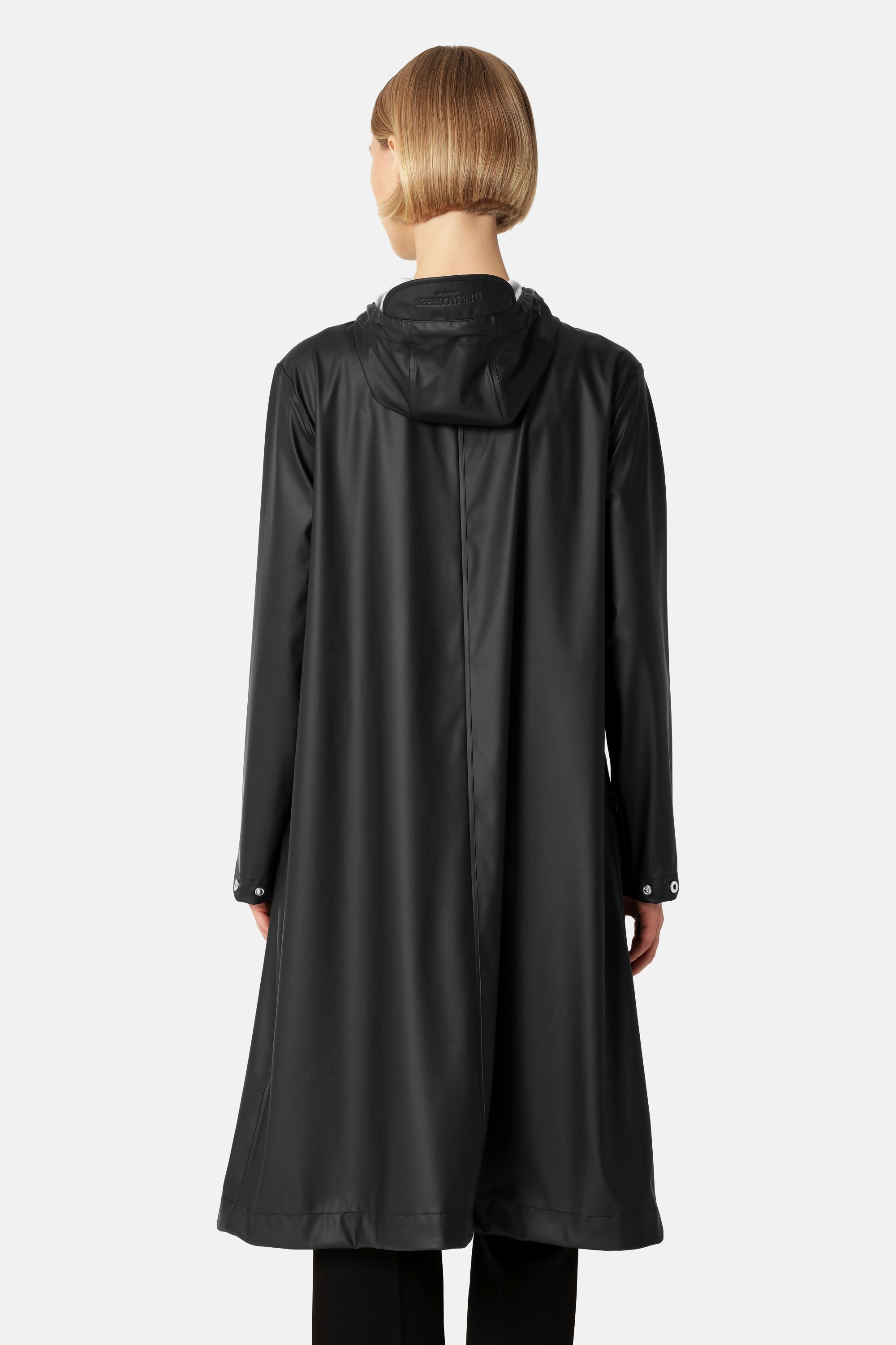 Long Rain Jacket - Black Beauty